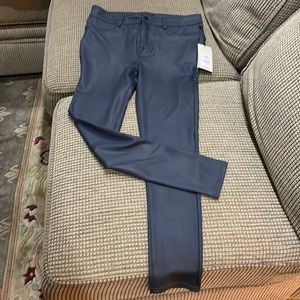 NYDJ Oxford Navy leggings (sz 8)